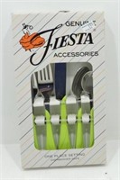 Fiesta Post 86 go along 5 pc flatware set,