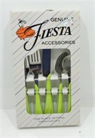 Fiesta Post 86 go along 5 pc flatware set,