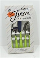 Fiesta Post 86 go along 5 pc flatware set,