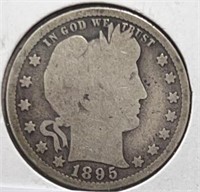 1895 Barber Quarter