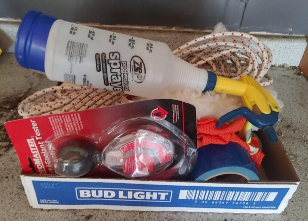 Lot Of Rope-Sprayer-Tape & More