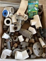 Assortment of plumbing parts