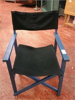 Folding canvas deck chair