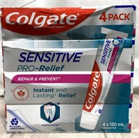 Colgate Sensitive Relief Toothpaste 4 Pack