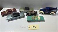 (6) COLLECTIBLE CARS