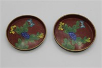 Cloisonné Coasters