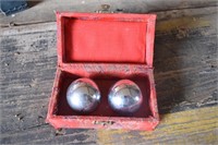 Chinese metal Silver Sound Balls