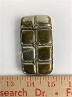 Victorian silverplate match safe vesta case 19th