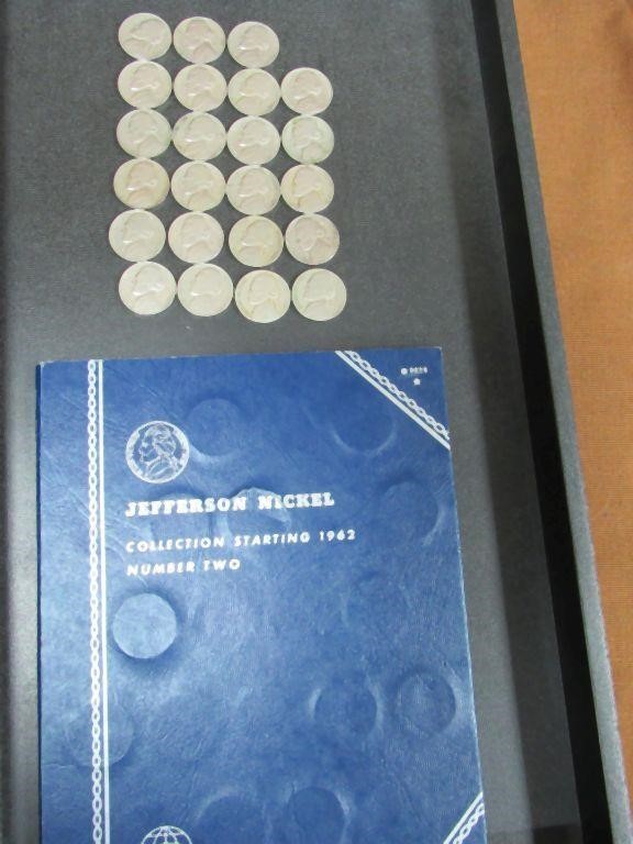 Jefferson nickel book collection and more