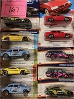 10 hot wheels