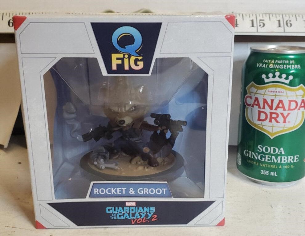 Marvel Rocket + Groot Figure