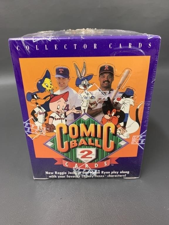 Upper Deck Comic Ball 2 Collector Cards Sealed Box