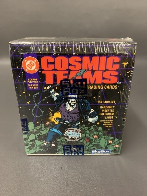 DC Cosmic Teams Trading Cards Box (1993) - 36 Pack