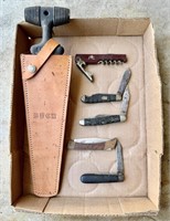 Garage Lot with Vintage Pocket Knives & More