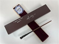 Autograph COA Harry Potter Wand