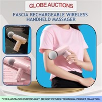 FASCIA RECHARGEABLE WIRELESS HANDHELD MASSAGER