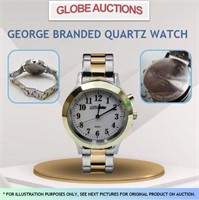 GEORGE BRANDED QUARTZ WATCH