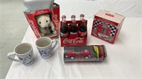 Coca-cola collector items mugs, 6 pack, polar