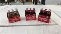 Coca Cola glass bottles