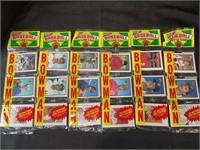 1989 Bowman Baseball Card Rack Packs Sealed