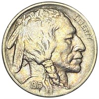 1915 Buffalo Head Nickel LIGHTLY CIRCULATED