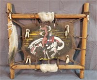 20" Native American Art Piece - End of the Trail