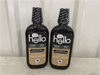 2 - Hello Activated Charcoal Mouthwash
