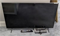 42" SAMSUNG LCD TV AND A MAGNAOVOX DVD PLAYER