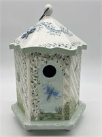Holly Hatch Wood Painted Bird House