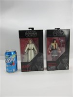 Star Wars, 2 figurines Luke Skywalker et QI'RA