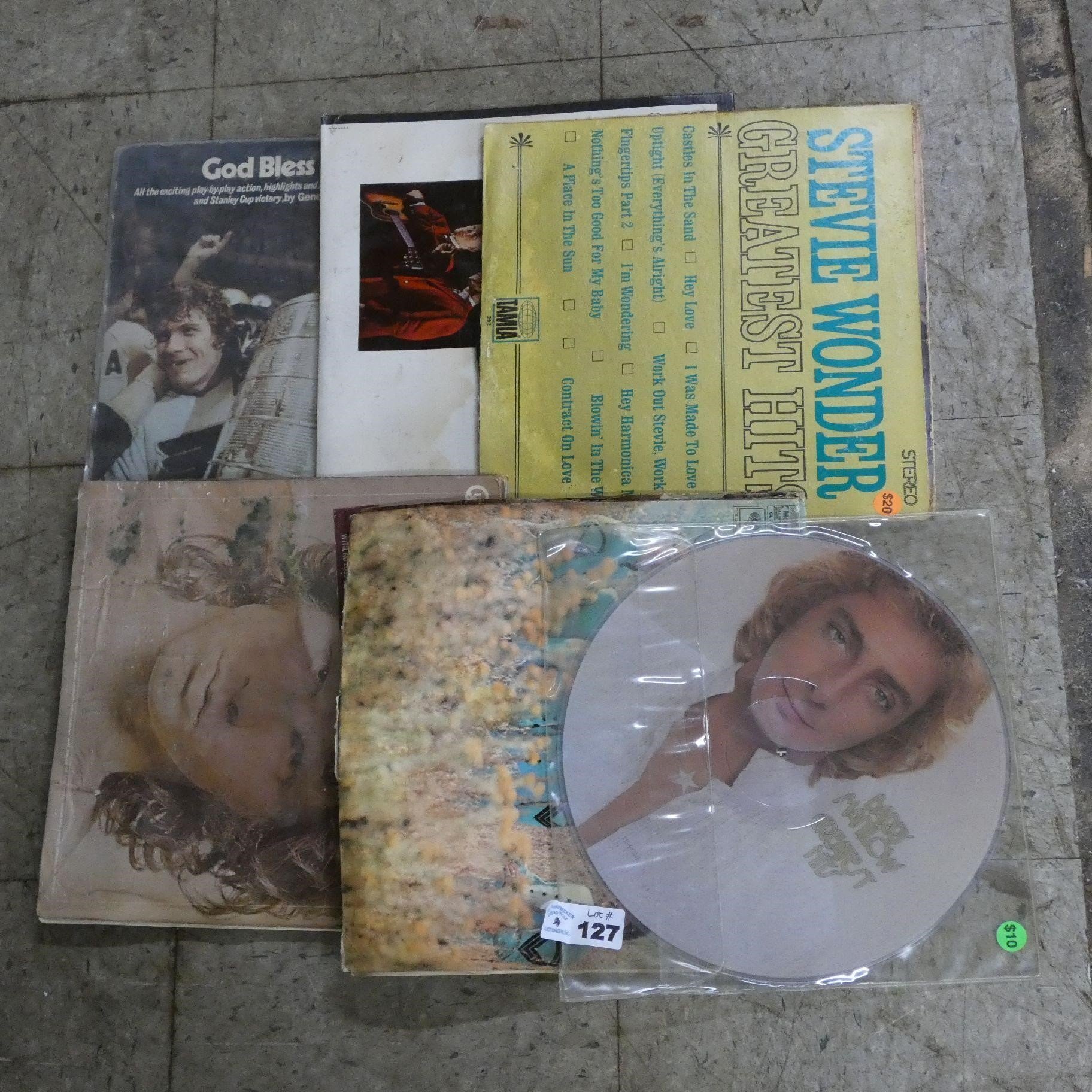 Barry Manilow Picture Album & Assorted Records