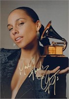 Autograph COA Alicia Keys Photo