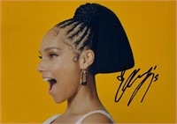 Autograph COA Alicia Keys Photo