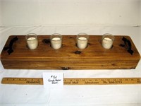 Primitive Style Candle Display