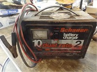 Schauer 10/2 Amp Battery Charger -- Works