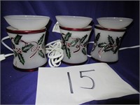Holly Ribbons Electric Warmers