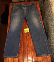 Levi Button Fly Jeans 501's 38/30