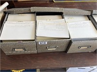 5 file boxes of Greene County Will Book records