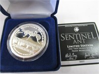 Sentinel Ant Troy Ounce Silver