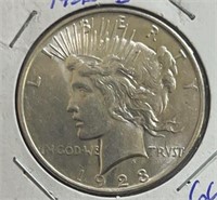 1923D Peace  Dollar MS