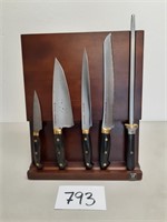 Zwilling Bob Kramer $1390 Carbon Steel Knife Set