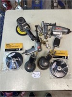 ASSORTED AIR TOOLS & ACCESSORIES