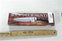 Wild Deer Hunter  Fixed Blade Hunting Knife