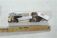 Large Patch Fixed Blade Hunting Knife