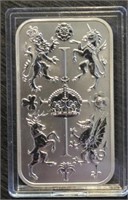 One Ounce Silver Bar: Royal Mint