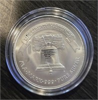 One Ounce Silver Round: Liberty Bell