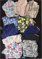 Lot of 11 M/LG/XL Scrub Tops