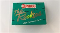 1991 DonRuss MLB The Rookies Puzzle & Cards