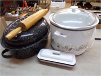 small kitchen appliances & granite roaster