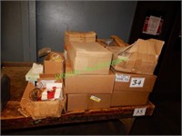 (7) Boxes of Grocery Bags, Twine, Twist Ties